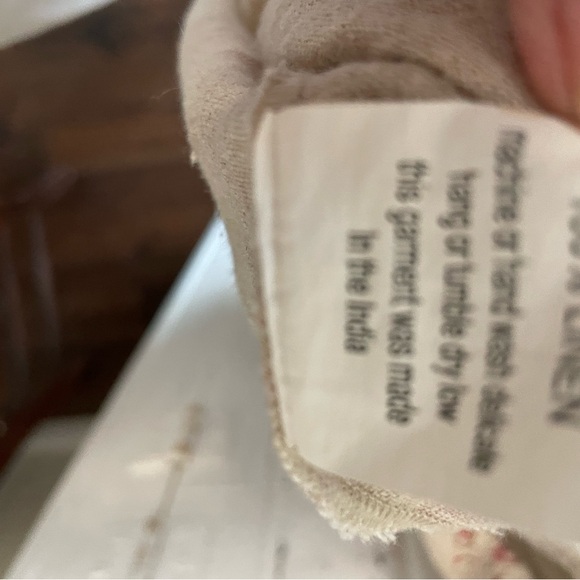 Ruffled Pink and Tan Scoop Neck Maxi Sundress - Picture 4 of 16